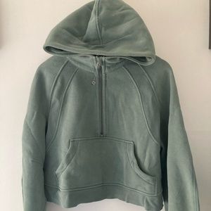 Lululemon cropped scuba hoodie